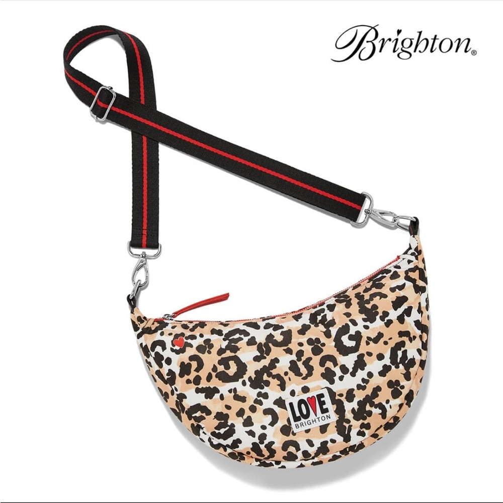 New LOVE Brighton Cheetah Shoulder Bag